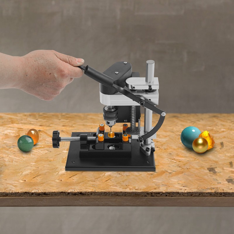 7-Speed Adjustable Mini Drill Press Benchtop 8000RPM for Wood Metal Craft DIY gallery
