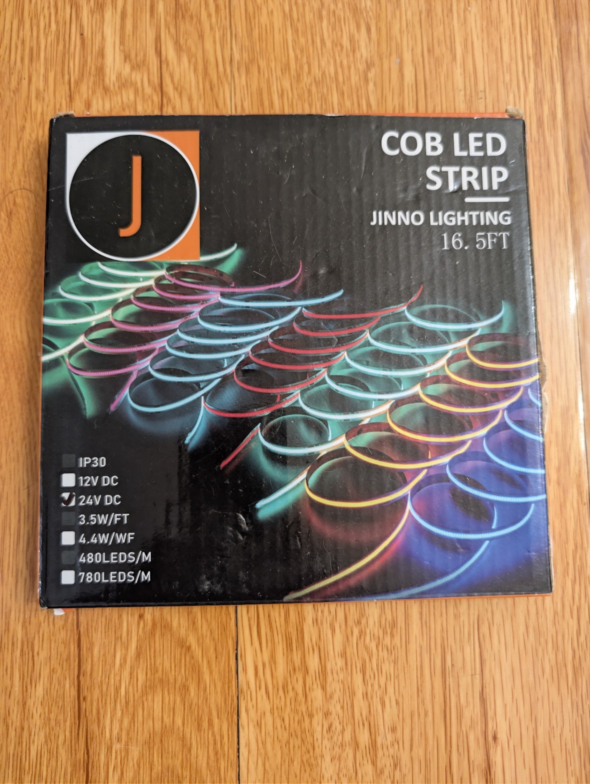 COB LED STRIP JINNO LIGHTING 16. 5FT 24V gallery