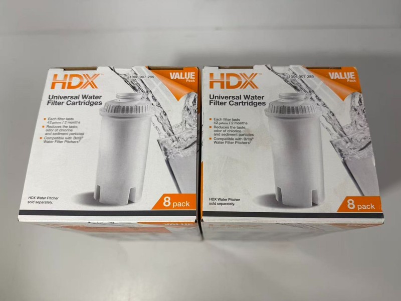 2 BOXES-HDX Water Pitcher Replacement Water Filter Cartridges BPA Free gallery