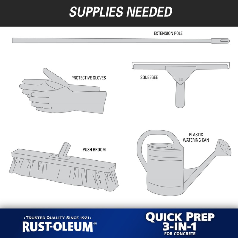 (2 pack)Quick Prep 3-in-1 Cleaner, Degreaser & Etch-362970, Gallon delivery fast gallery
