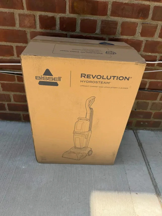BISSELL REVOLUTION HYDROSTEAM UPRIGHT PET CARPET CLEANER 4123 NEW IN BOX gallery