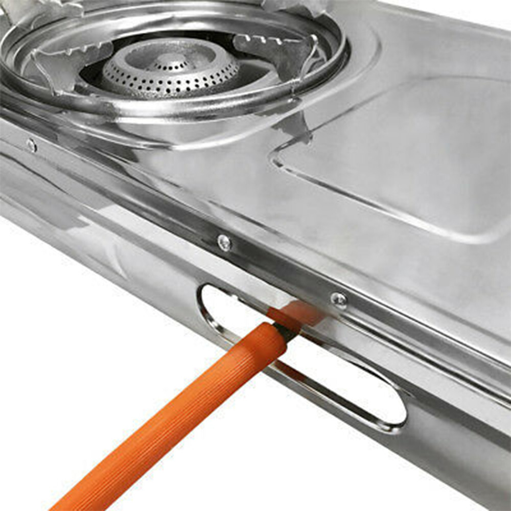 Portable 2 DOUBLE Burners Stove Range Propane Gas Stove 20,000 BTU gallery