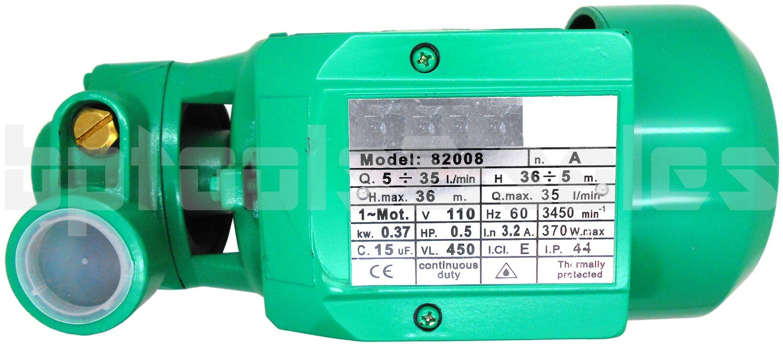 1/2HP CENTRIFUGAL CLEAN CLEAR WATER PUMP ELECTRIC INDUSTRIAL FARM POOL POND PUMP gallery