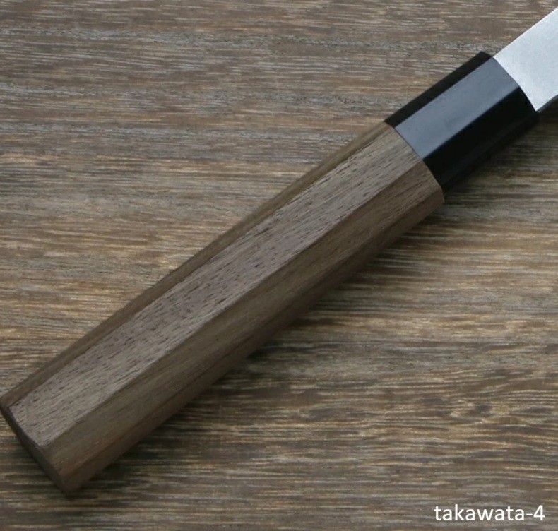 Japanese HAP40 Gyuto Knife 210mm Walnut Handle HRC65 Made in Japan 4573200714856 gallery