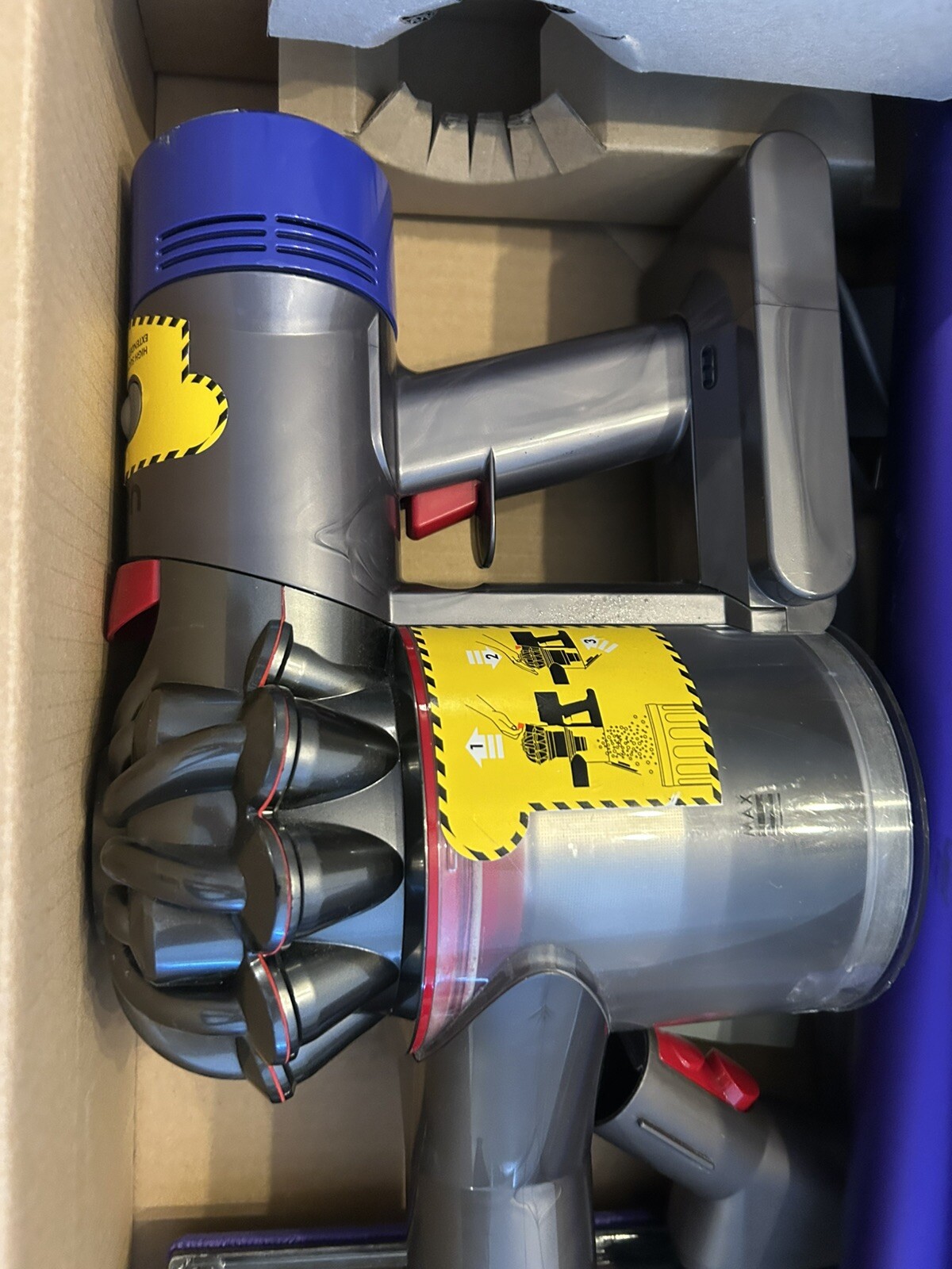 Dyson V8 Animal Plus Stick Vacuum Cleaner - Purple gallery