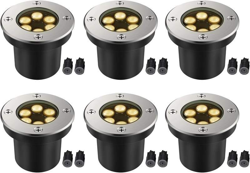 12V 5W LED Low Voltage Landscape Light 3000K Garden Outdoor Spotlight Waterproof gallery