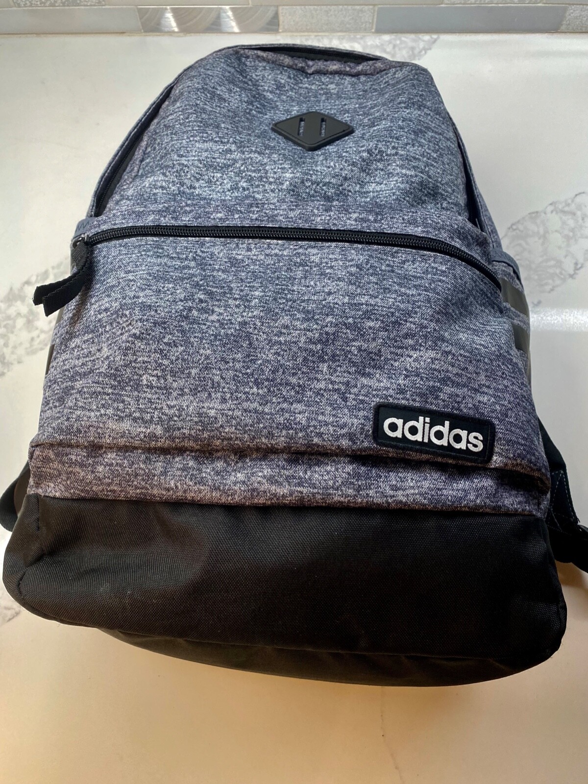 Bookbag Backpack Adidas Classic 3S Gray/Black One Size 4