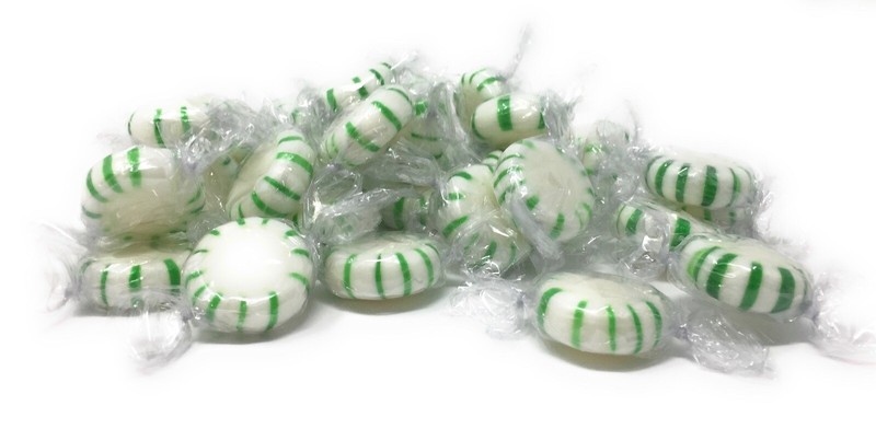 Spearmint Starlight Mints Wrapped Candy - 4 lbs. ~ YANKEETRADERS® ~FREE SHIPPING gallery