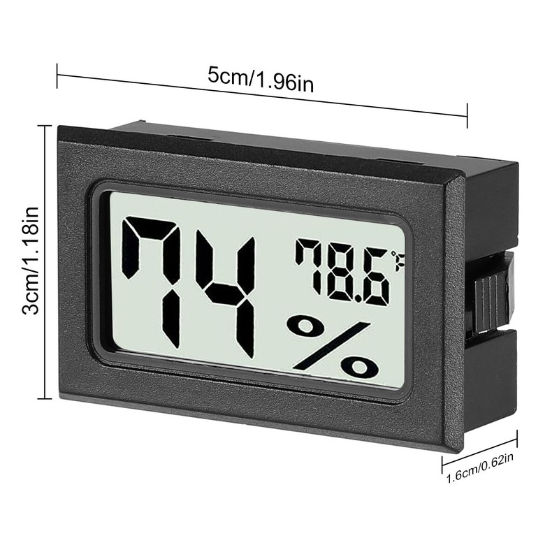 1-100PCS Mini Electronic Temperature Humidity Meters Gauge Indoor For Greenhouse gallery