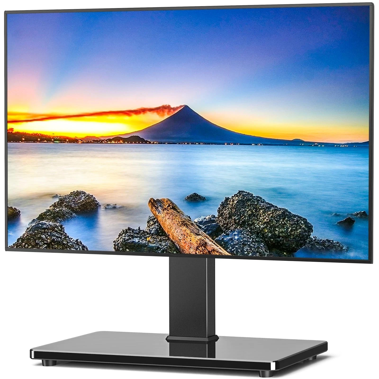 Swivel TV Stand for 32-75 Inch LCD LED TV - Height Adjustable Pedestal gallery
