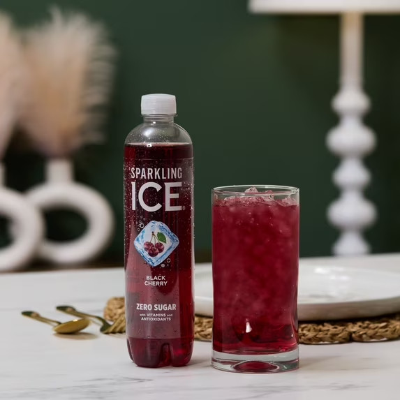 Sparkling Ice® Naturally Flavored Black Cherry Sparkling Water, 17 fl oz gallery