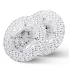 2 Pack LED Light Engine Retrofit Kit, 6inch 24W 2200Lm, 3CCT 3000K/4000K/5000…