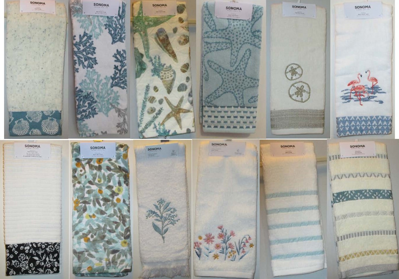 Decorative Hand Towels Everyday Holidays Beach Summer Fall Winter NWT 91 Designs gallery