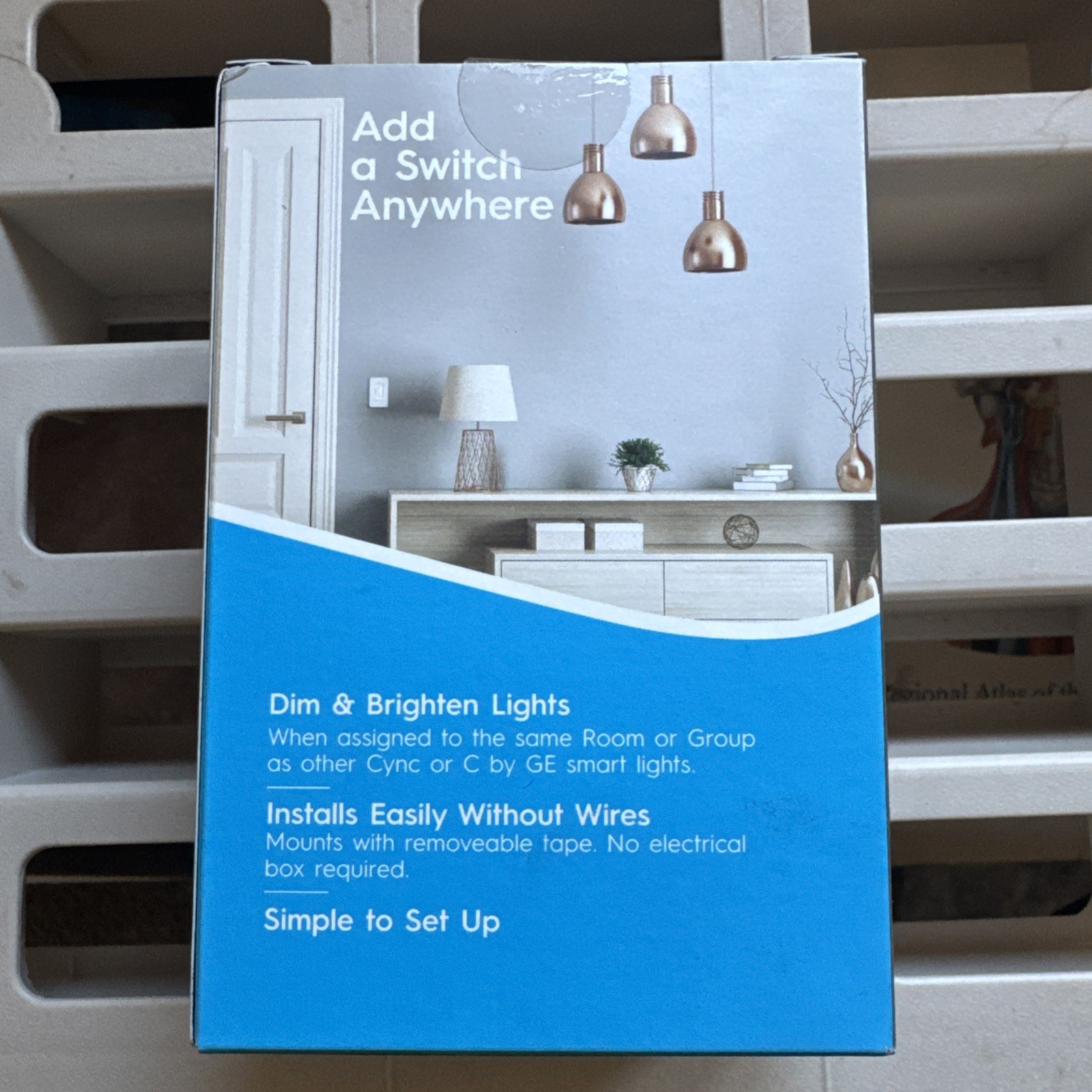 GE Smart Dimmer Light Switch, Wire-Free, Bluetooth Wi-Fi Light Switch gallery