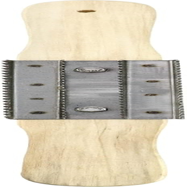 Buffing Wheel Rake, 15" Polishing Rake with Wooden Handle and Stainless Steel He gallery