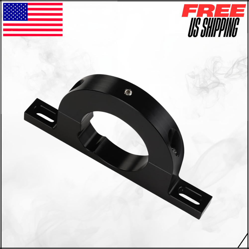 Aluminum Universal Steering Column Keyed No Drop Mount Brushed Underdash 2"