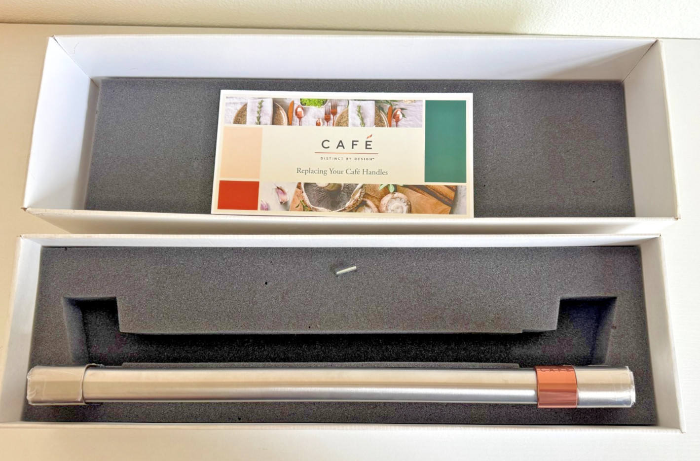 GE Cafe Dishwasher Handle Kit - Brushed Stainless - CXADTH1PMSS gallery