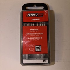 Roto Zip GP50 Drywall Zip Bits, 1/8 50 Bits – New Sealed Box