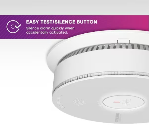 USI 2-Pack 10-Year Battery Combination Smoke and Carbon Monoxide Detector. New gallery