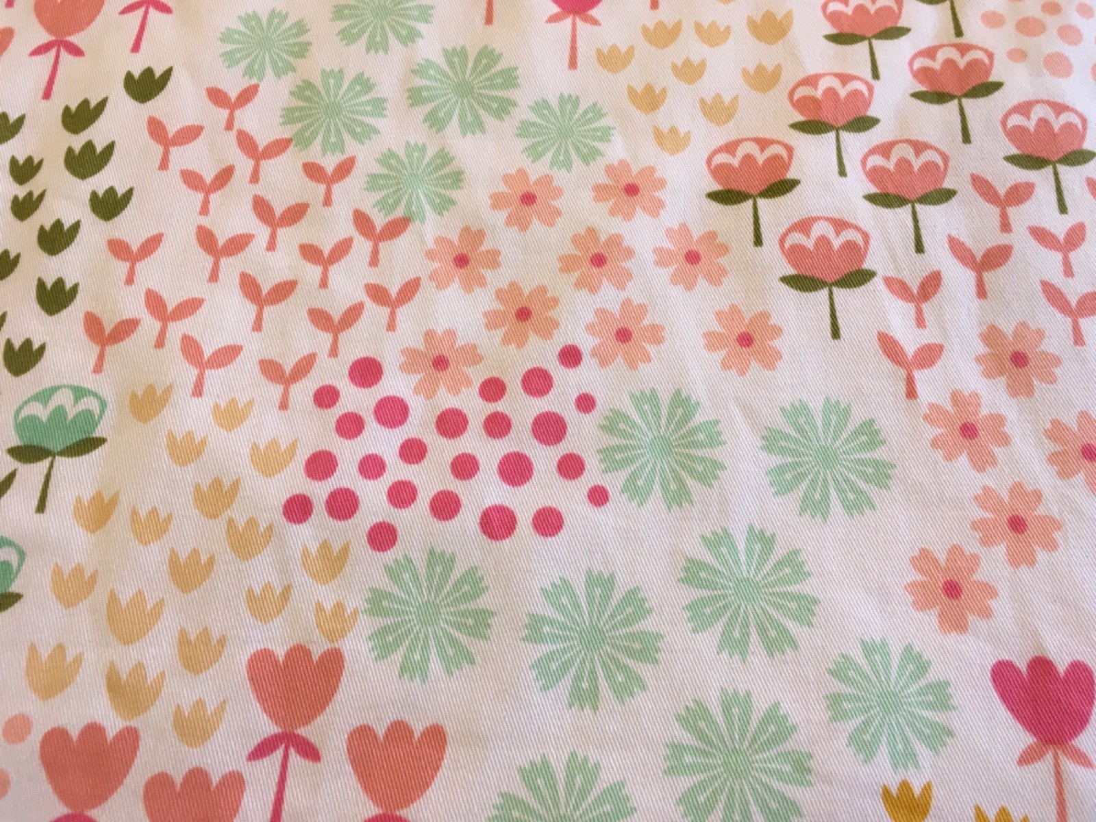 Pillowfort Window Panel with flowers lined 42x94 gallery