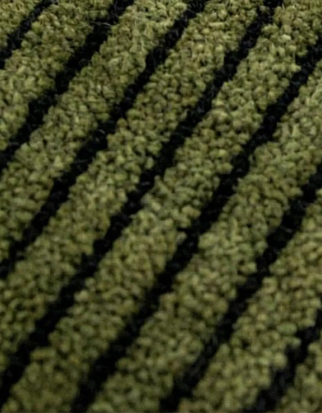 Green Arch Runner Rug | Hand Tufted Wool Hallway Modern Handmade Area Rug. gallery