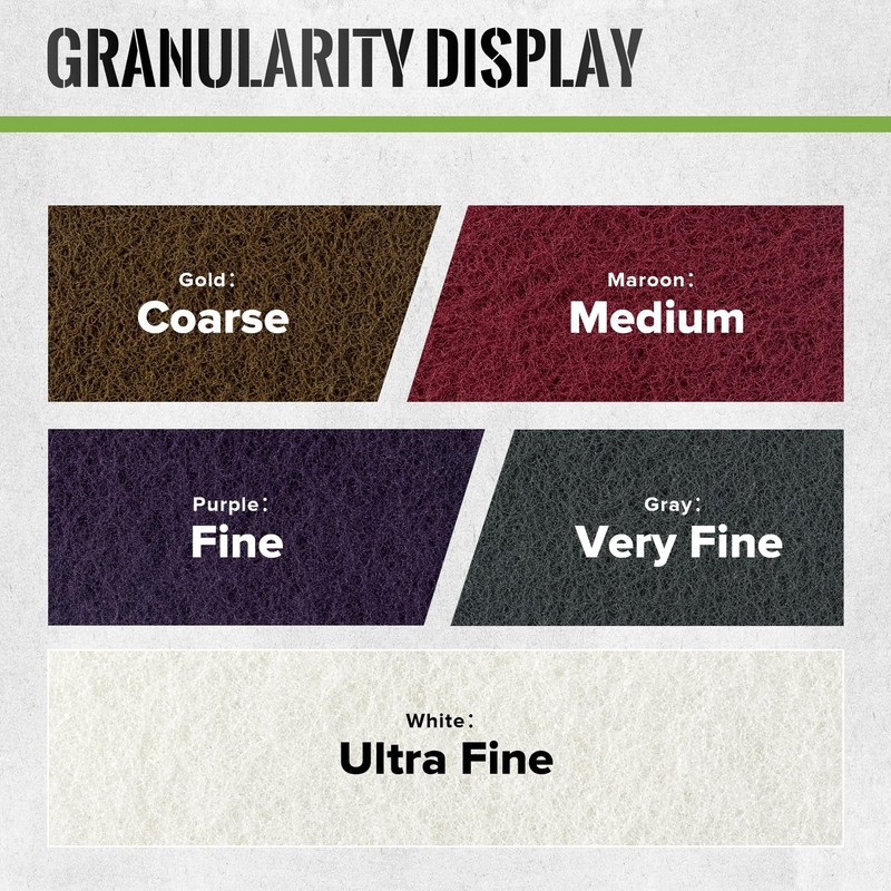 6" x 9" Maroon General Purpose Scuff Pads,10 Pack Abrasive Pads for Automotiv... gallery