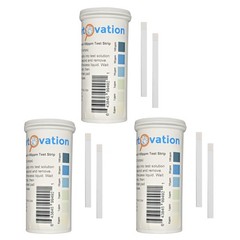 Test Strip Kit Hydrogen Peroxide H2O2 0-100 ppm 3 Bottles Strips Level