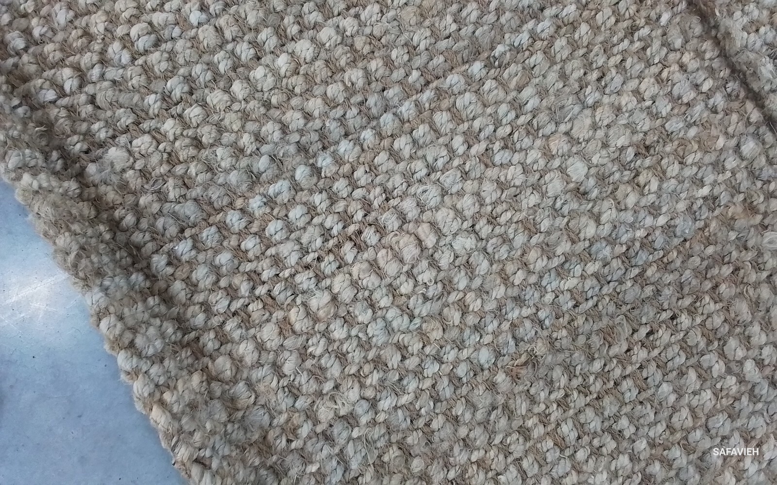 NATURAL 5'-0" x 8'-0" Broken Thread Rug, Reduced Price 1172774502 NF747A-5 gallery