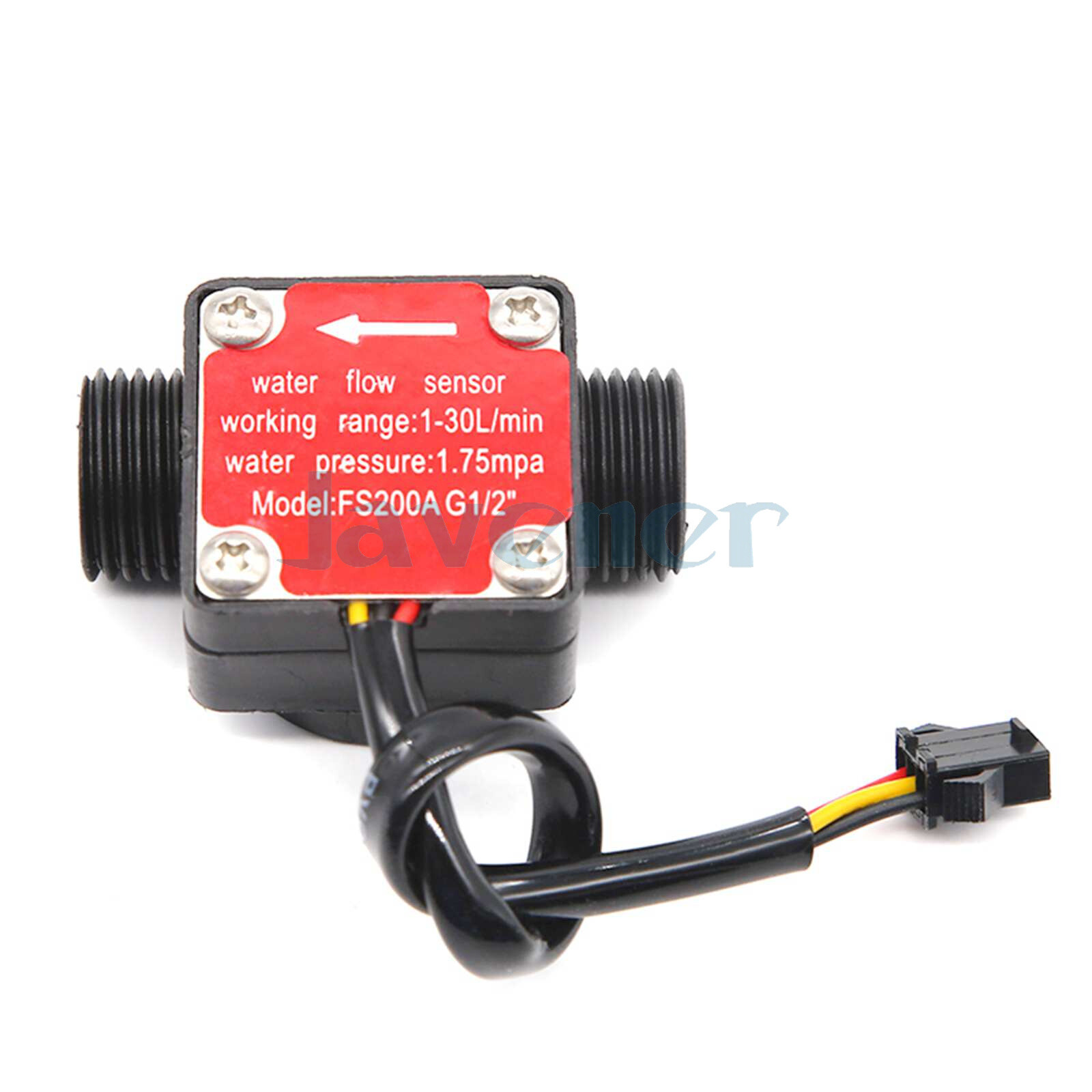 G1/2" DN15 2-30L/min Water Flow Sensor Hall Switch Flow Meter Control Counter gallery