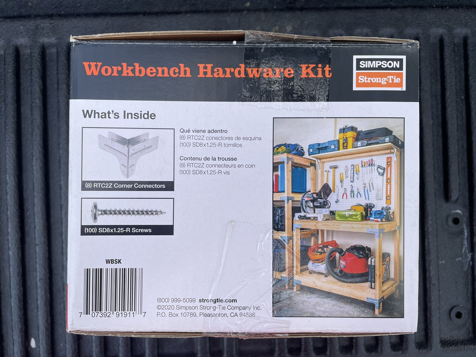 Simpson Strong-Tie Diy Workbench And Shelving Hardware Kit, Free Shipping! gallery