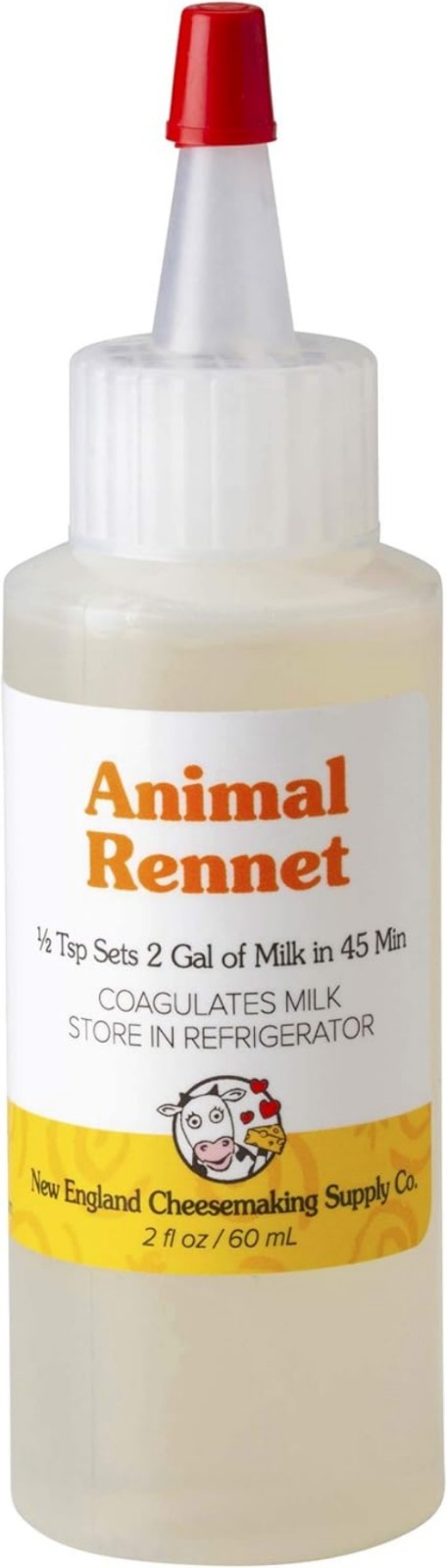 Liquid Animal Rennet – Single Strength Calf Rennet for Home Cheese Making – N... gallery