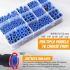 200PCS Quick Connect Air Hose Fittings,1/8",1/4",5/16",3/8",1/2" & 4/6/8/10/12Mm gallery