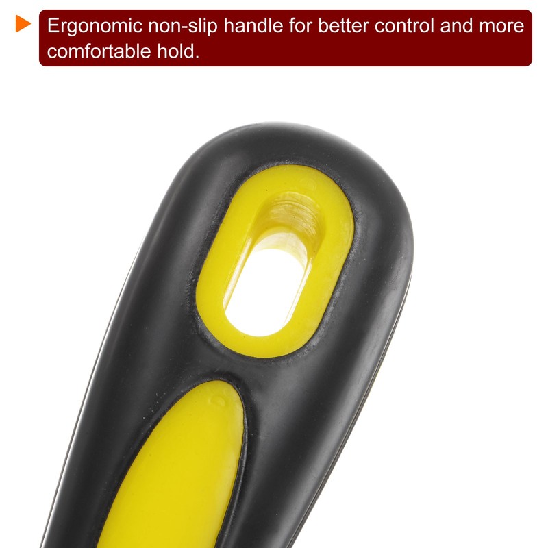 Rubber File Handle 4.21" Round Rectangular Hole Handles for 8" Files gallery