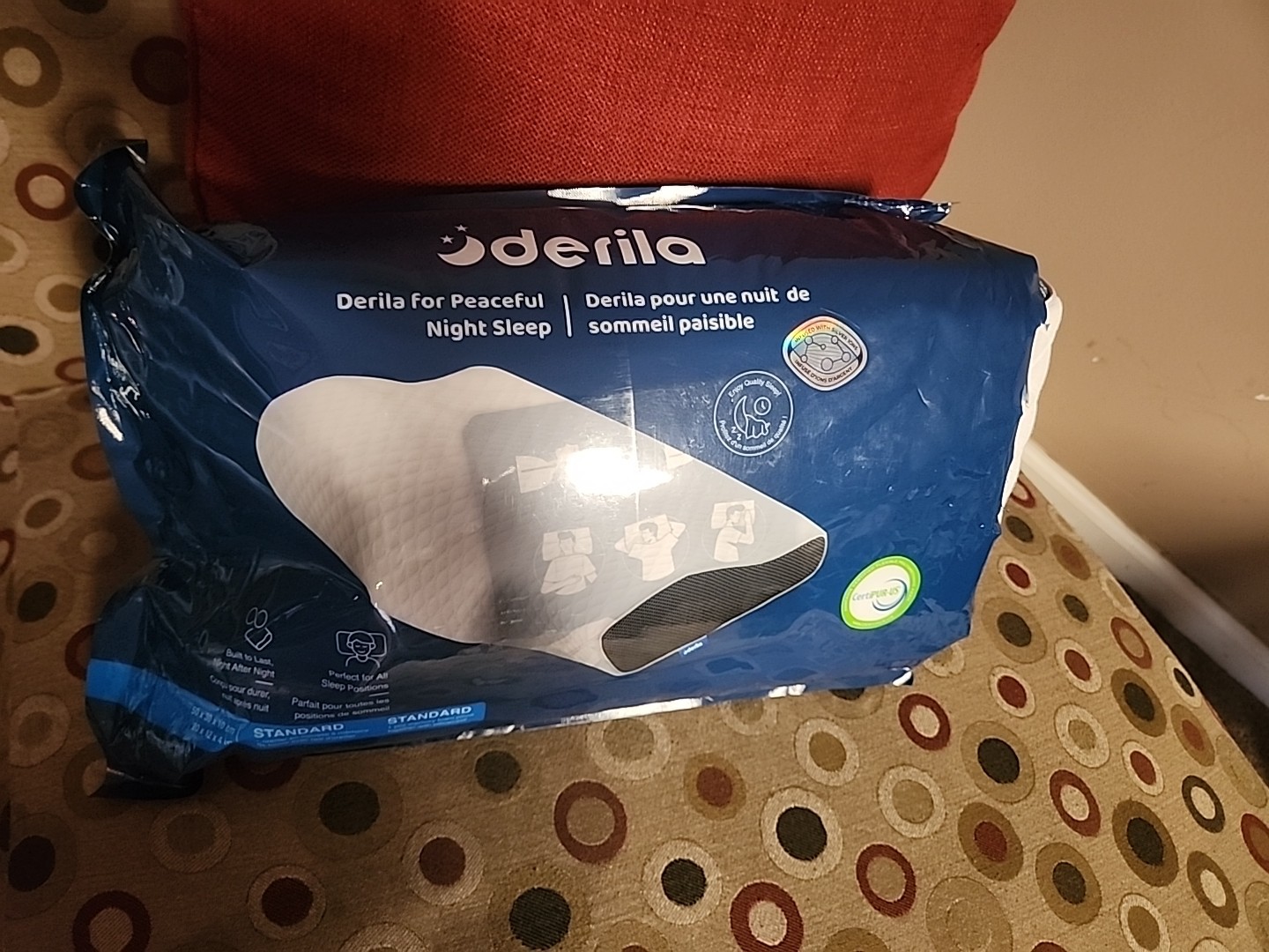 Derila Ergo Cervical Neck Standard Size Pillow For Sleep Contour Memory Foam gallery