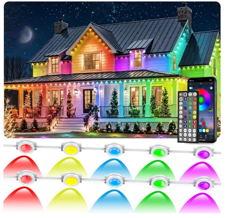 500FT Permanent Outdoor IP67 waterproof Smart App Control Remote gallery