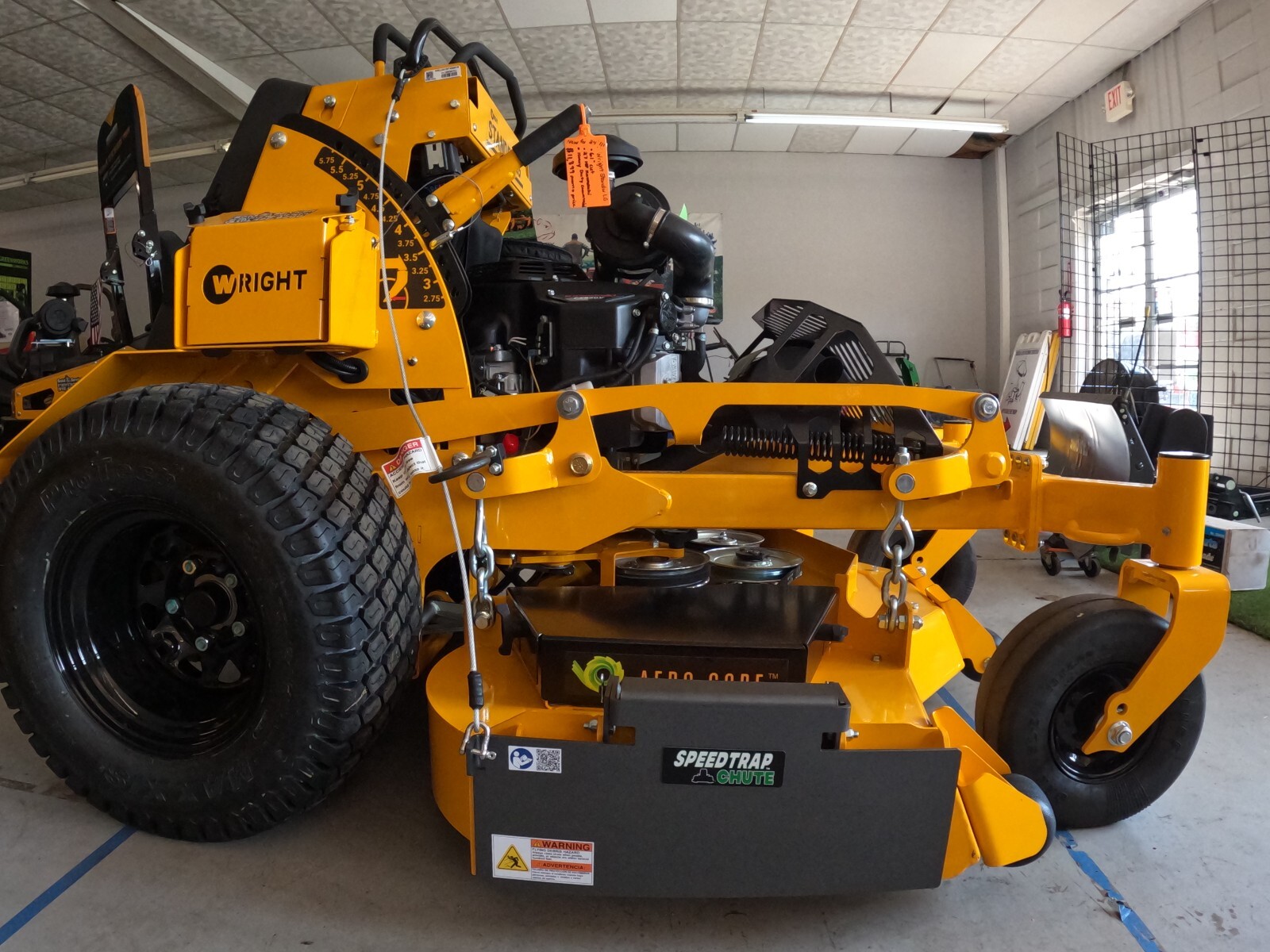 Speedtrap® Chute Blocker Wright™ Stander® LG 52" & 61" Mowers 2min install! gallery