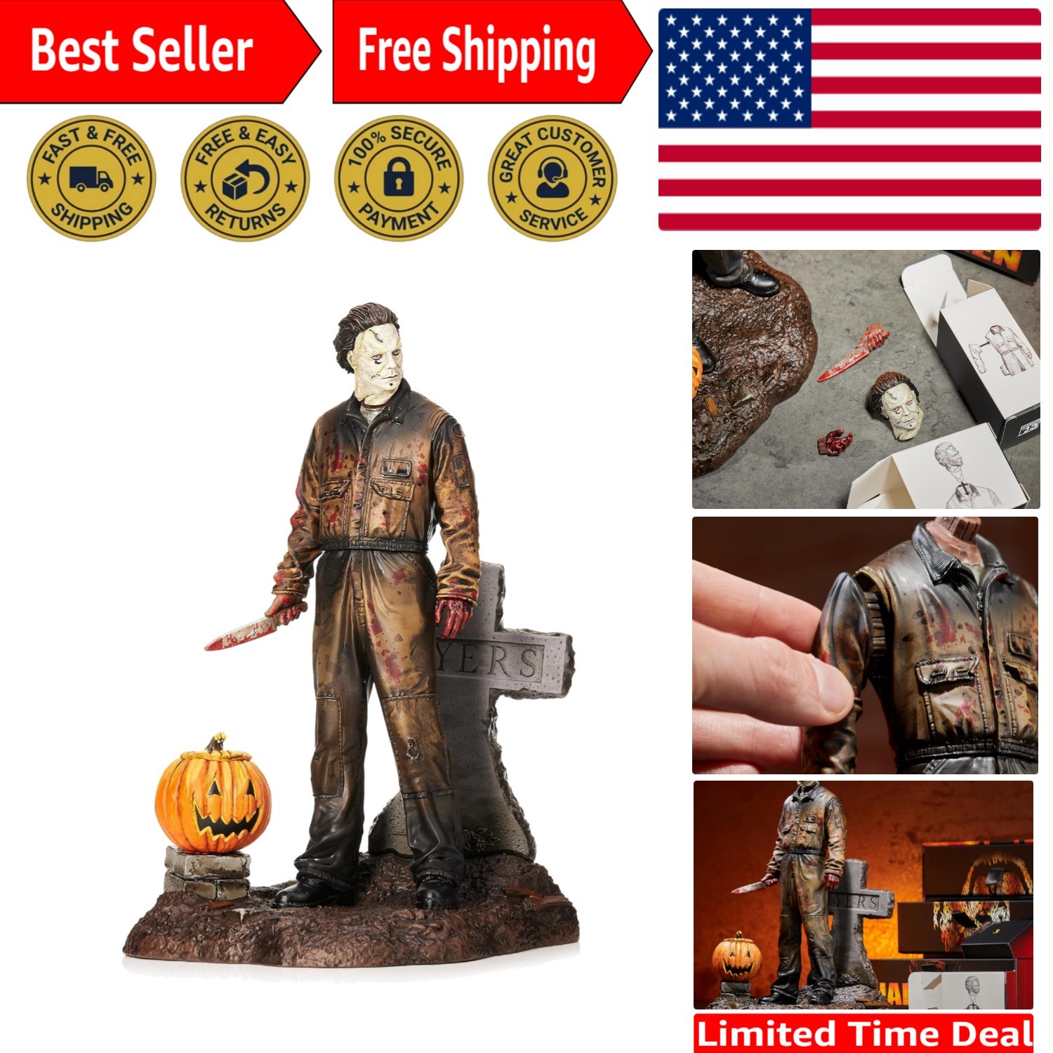 Countdown to Halloween with 2024 Michael Myers Buildable Collectible - 13 Parts gallery