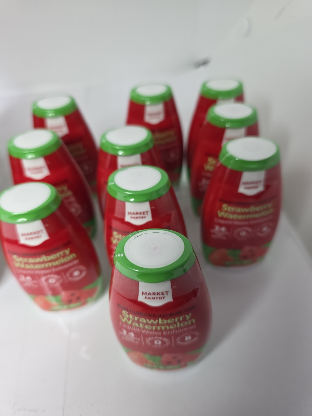 Liquid Water Enhancer Drops Strawberry Waterm 24 Serv 0 Cal. 10 Pks.Exp11/26. D gallery