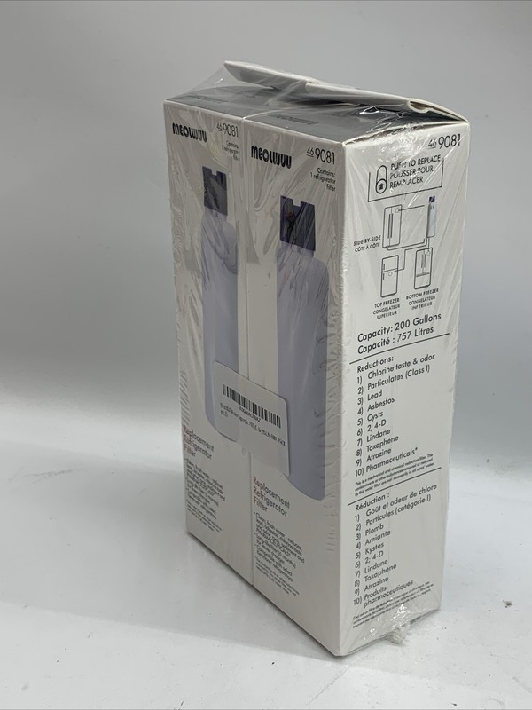MEOLWVV For 46-9081 ReplacementRefrigerator & Water Filter 9081 Sealed - 2 Pack gallery