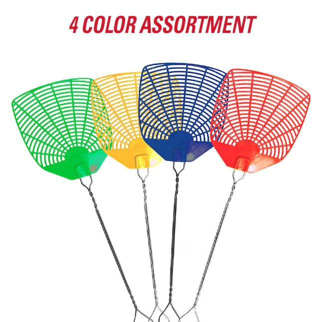PIC Fly Swatter with Metal Handle (Colors May Very) gallery