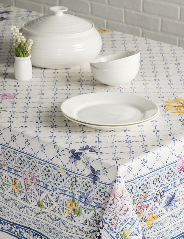 Table Cloth Rectangle Table 100 Cotton 60 X 90 Inches Tablecloth Reusable Decor gallery