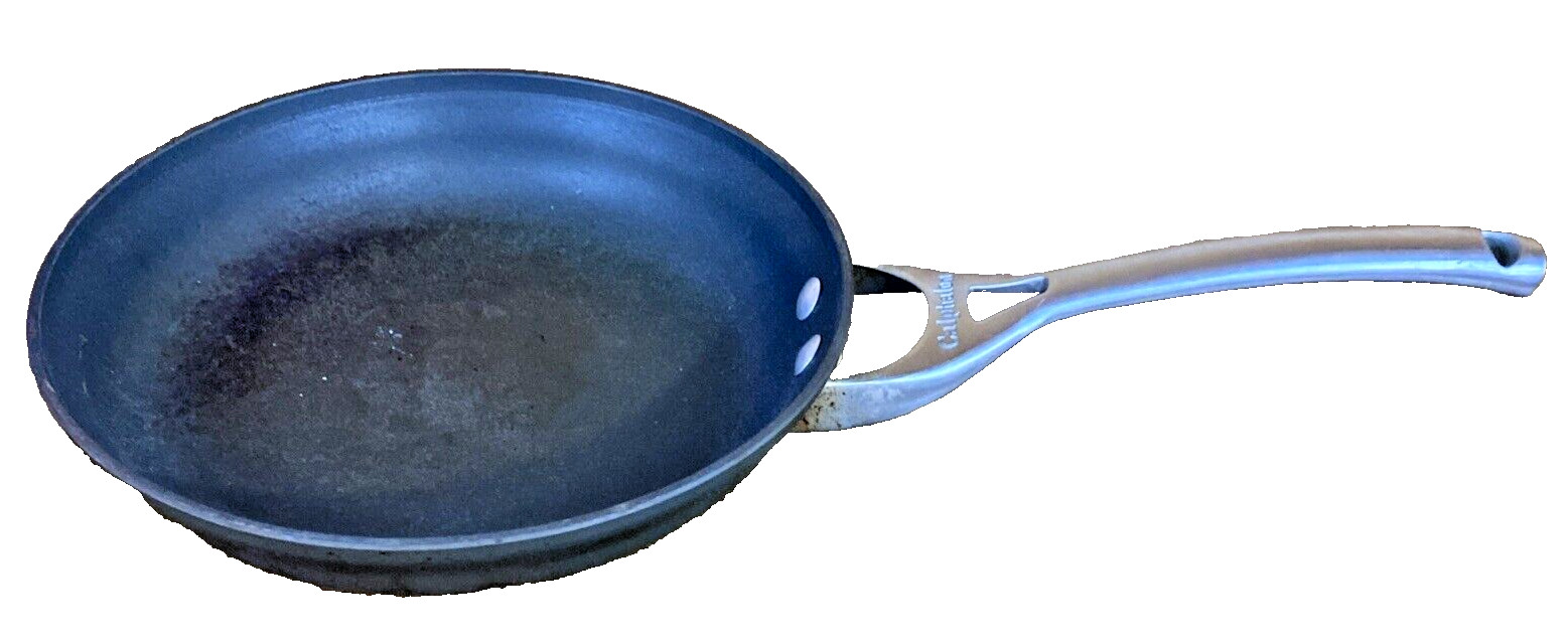 Calphalon 10 in Pan 1390 Frying Skillet Non-Stick 15.4 cm Omelette Kitchen Used gallery