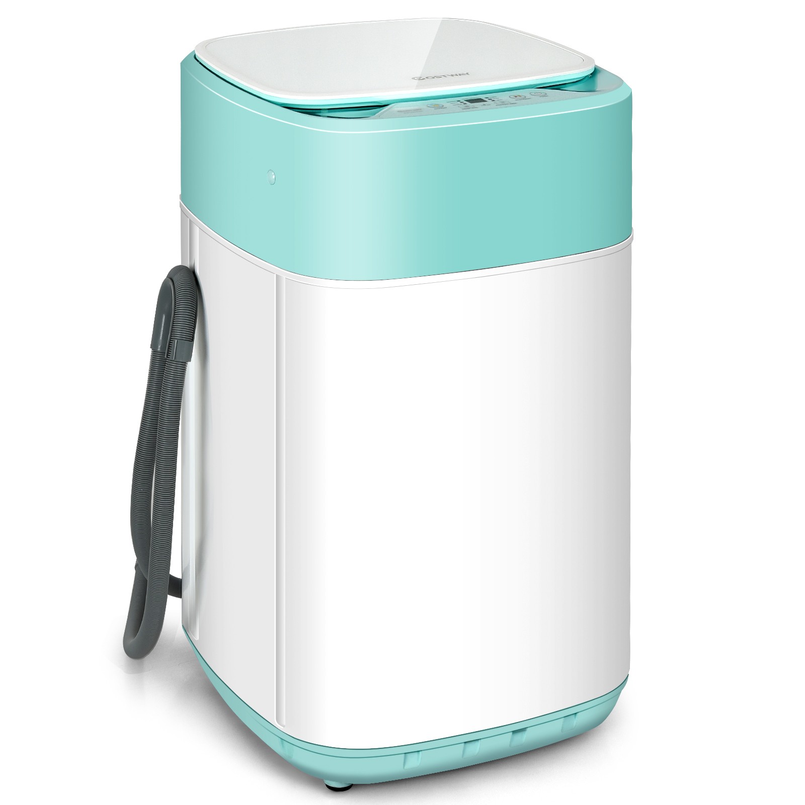 Costway 8lbs Portable Fully Automatic Washing Machine W/ Drain Pump gallery