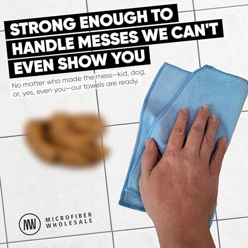 Microfiber Cleaning Cloth 12 Pack | Better Quality All Purpose Towels | Great Fo gallery