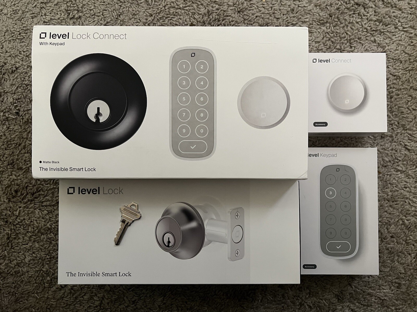 level bolt connect wifi smart deadbolt lock Key Pad gallery