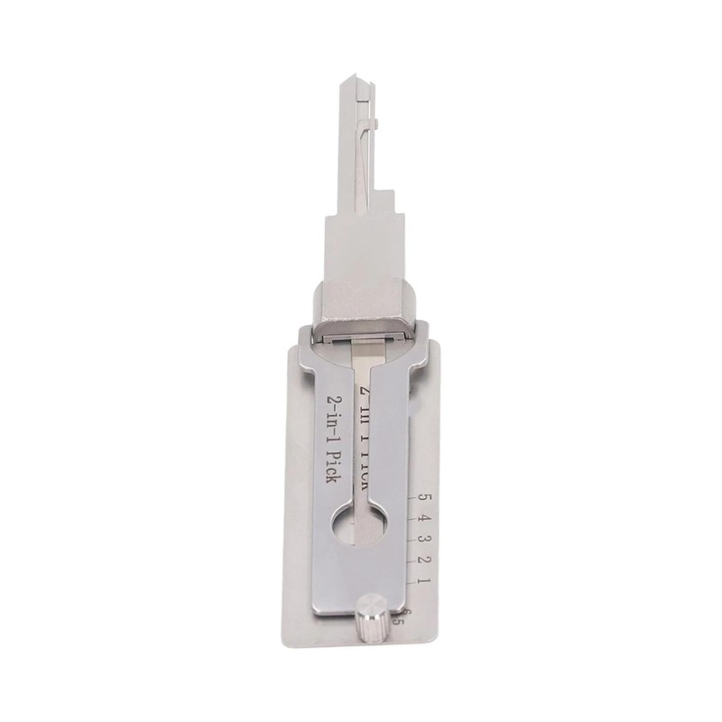 SS001 Precision Hook & Pick Maintenance Tool Stainless Steel Key Decoder Set gallery