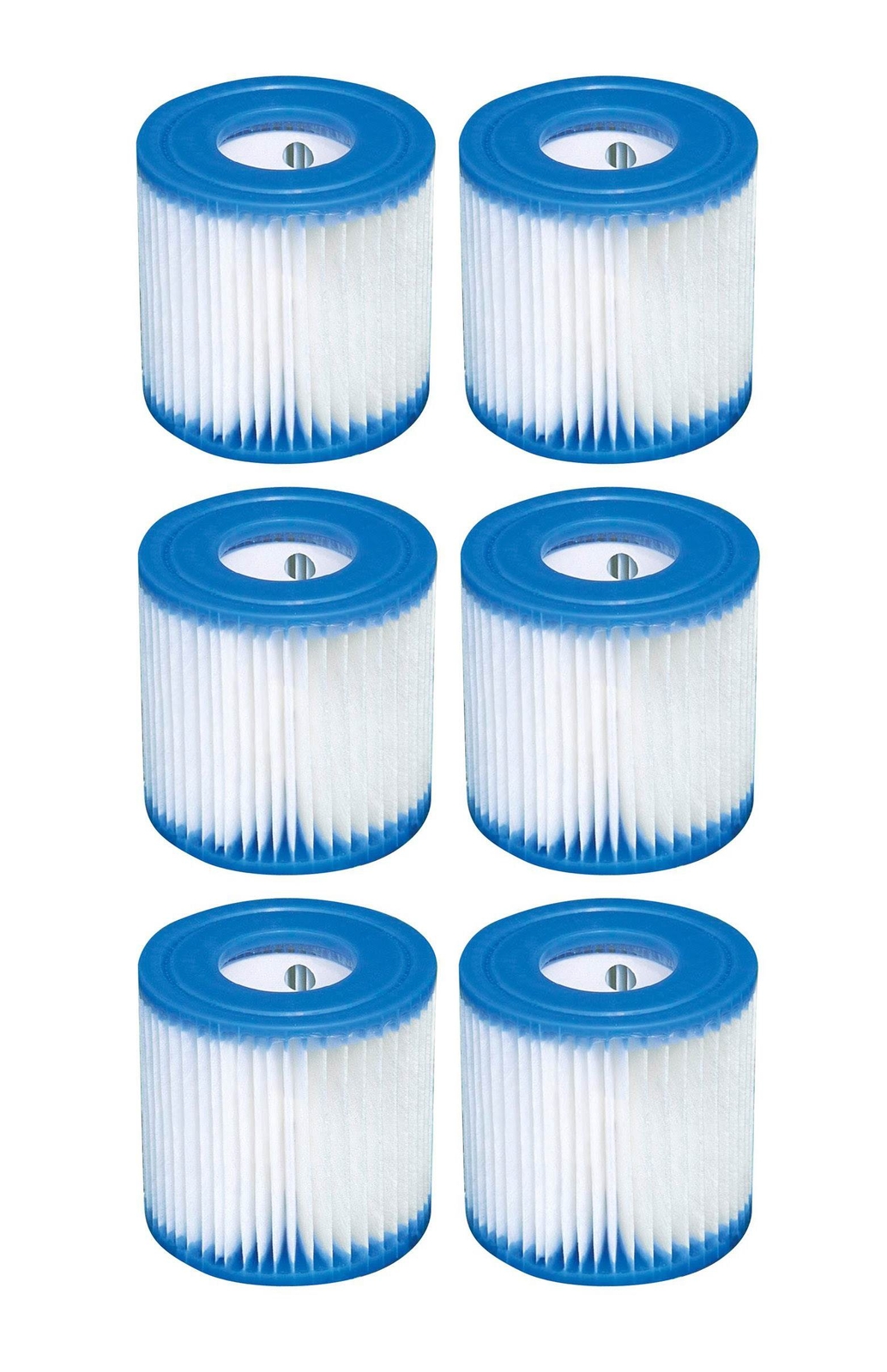 Intex Swimming Pool Easy Set Filter Cartridge Replacement Type H (6-Pack) 29007E gallery