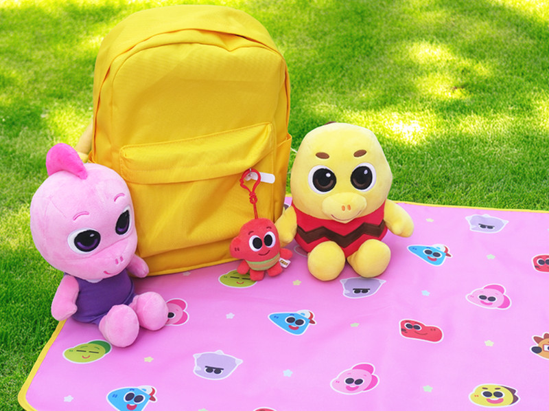 Cocobi Coco & Lobi Kid Personal Soft Mat 85cm x 55cm Outdoor Picnic Lightweight gallery