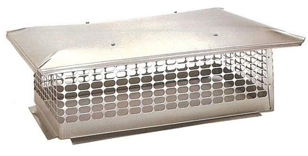 Multi Flu Cement Down Chimney Cap Check Sizes 19"x19"to19"x60"