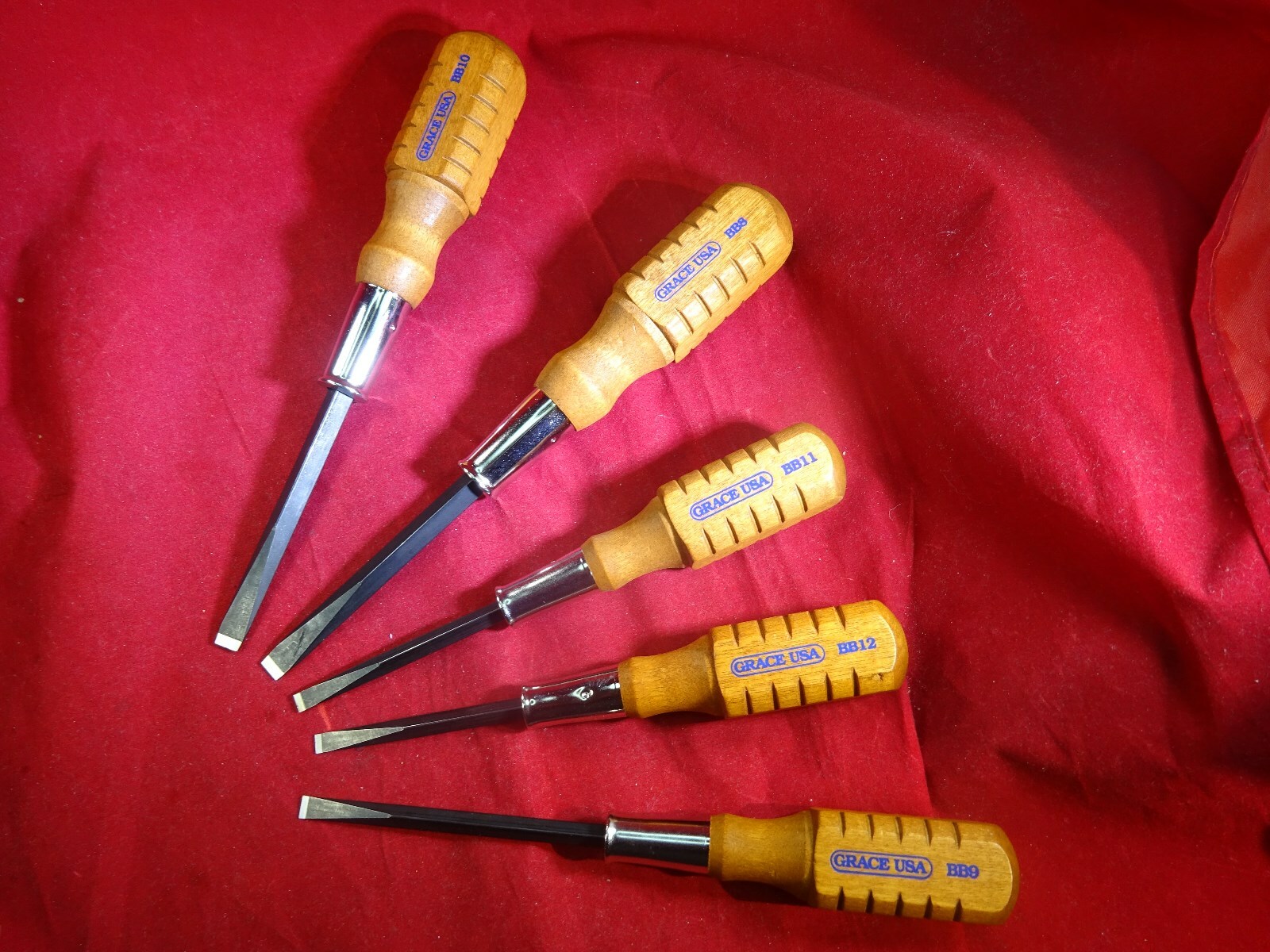 GRACE USA HG-5 5pc Screwdriver Set for Browning Gun Care Flat Slotted USA MADE gallery